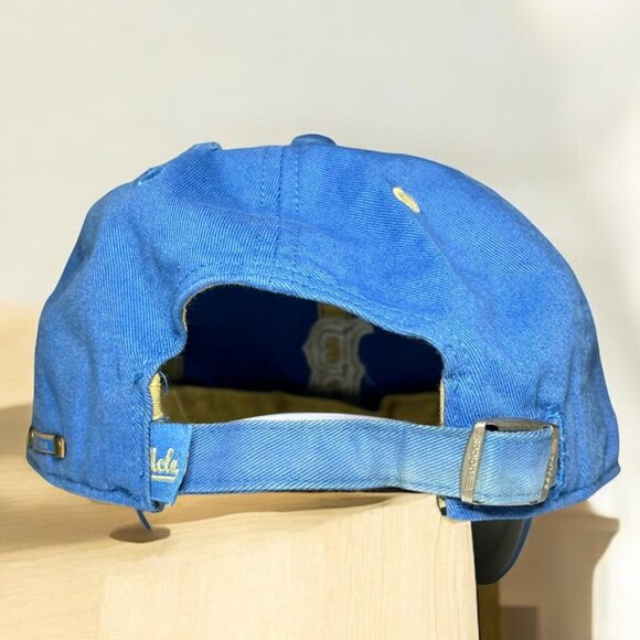 Adidas UCLA Bruins Blue Baseball Cap With Adjustable Strap Vintage look Logo - Picture 4 of 8